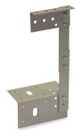 2VE52 Wireway, Bracket Hanger, 6x6 Sq In, Gray