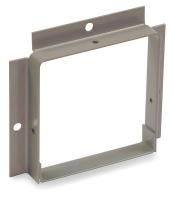 2VE62 Wireway, Panel Adapter, 6x6 Sq In, Gray