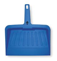 2VEY3 Hand Held Dust Pan, Plastic, 12 In. W, Blue