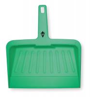 2VEY5 Hand Held Dust Pan, Plastic, 12 In W, Green