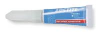 2VFH8 Instant Adhesive, Gel, 3g Tube, Clear