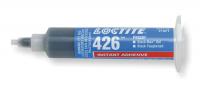 2VFG9 Instant Adhesive, 10g Syringe, Black