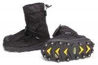 2VFV2 Overboots, Men, L, Adj Strap, Blk, Poly, 1PR