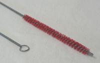 2VGU2 Pipe Brush with Hndl, Nylon, Red, 18 In OAL