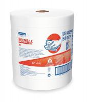 2VHT3 Wypall Wiper Rolls, 530 ft. L, White