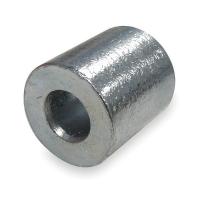 2VKE6 Wire Rope Stop Sleeve, 3/64In, Copper, PK50