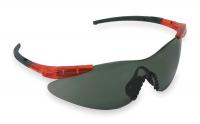 2VKZ4 Safety Glasses, Gray, Scratch-Resistant