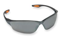 2VLA4 Safety Glasses, Slvr Mirror, Scrtch-Rsstnt