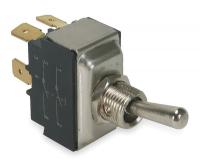 2VLU1 Toggle Switch, DPST, 4 Conn., On/Off