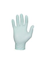 2VLZ1 Disposable Gloves, Nitrile, S, Green, PK100
