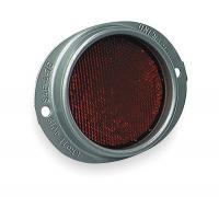 2VNE4 Reflector, Armored, Red, Dia 3  5/8 In