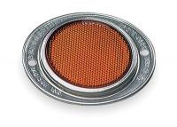 2VNE7 Reflector, Armored, Yellow, Dia 4 11/16 In