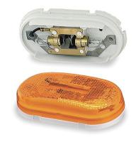 2VNN8 Marker Lamp, Oval With Reflector, Yellow