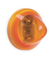 2VNT6 Marker Lamp, 2-1/2 In, Beehive, LED, Ylw