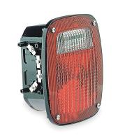 2VNV9 Three-Stud Replacement Lamp, LH, Red