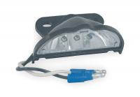 2VPD1 License Lamp, LED, Shell Style