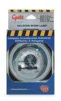 2VPF8 Work Lamp, Round Halogen, Clear