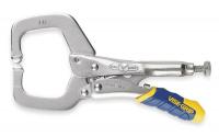 2VU86 Locking C-Clamp, 6 In, 500 Lb, Fast Release