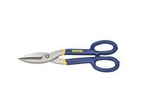 2VU93 Flat Blade Tinner Snip, 7 In L, 1.5 In Cut