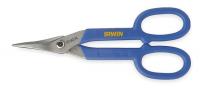 2VU97 Duckbill Tinner Snip, 10 In L, 2 In Cut