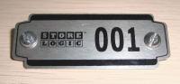 2VUV8 Number Plate, Numbers 1-10, PK 10