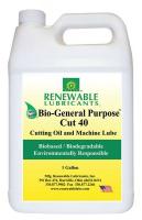 2VXK6 Cutting Oil, Bio-GP Cut 40, 1 Gal