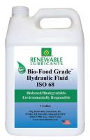 2VXL5 Bio-Food Grade Hydraulic Fluid, 1 Gal, 68