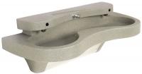 2VZA3 Lavatory System, Two Station Sink