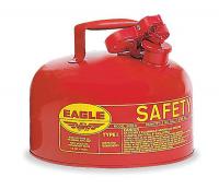 2W429 Type I Safety Can, 2 gal., Red, 9-1/2In H