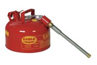 2W683 Type II Safety Can, Red, 11-1/4 In. L