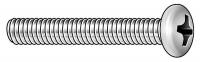 2WA27 Mach Screw, Round, 8-32 x 2 L, PK 100