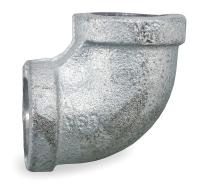 2WE85 Elbow, 90 Degree, 3 In, Galvanized