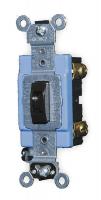 2WEE7 Wall Switch, 2-Pole, Locking, 15 A, Brown