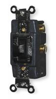 2WEK5 Wall Switch, Momentary, 15 A, Brown