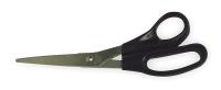 2WFX1 Scissors, 8 In, Blk Hard Grip Handle