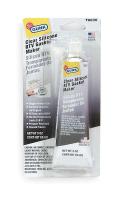 2WGE5 Silicone RTV Gasket Sealant, Clear, 3 Oz