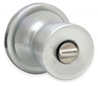 2WHZ1 Knob Lockset, Satin Chrome