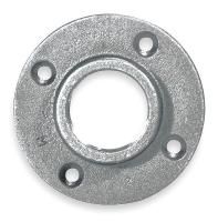 2WJ70 Floor Flange, 3 In, NPT, Malleable Iron