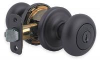 2WJA5 Knob Lockset, Venetian Bronze