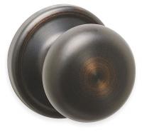 2WJC7 Knob Lockset, Venetian Bronze
