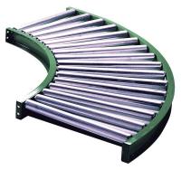 2WKC1 Roller Conveyor, 90 Deg Curve, BF 27 In