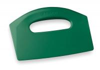 2WMG1 Bench Scraper, Poly, Green, 8 1/2 x 5 In