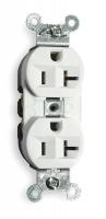2WMT1 Receptacle, Duplex, 20A, 5-20R, 125V, White