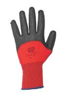 2WTP5 Coated Gloves, XL, Black/Red, PR