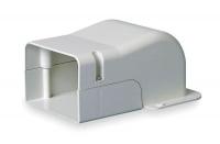 2WUL2 Wall Penetration Cover, 7-7/8 In. L, White