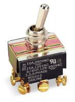 2X594 Toggle Switch, 3PDT, On/Off/On