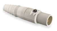 2XB34 Male Plug, 300Amps, 600VAC/250VDC, White