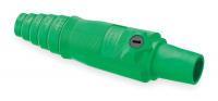 2XB37 Female Plug, 400Amps, 600VAC/250VDC, Green
