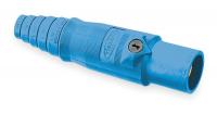 2XB41 Male Plug, 400Amps, 600VAC/250VDC, Blue
