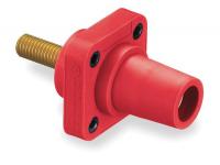 2XB57 Female Receptacle, 400A, 600VAC/250VDC, Red